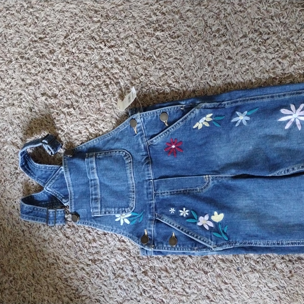 Girls nanna Anderson bib jeans size 5